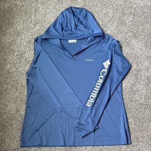 Columbia Blue SPF Performance Hoodie
